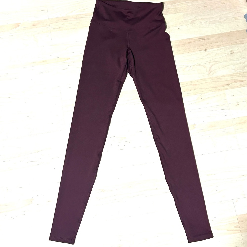 Old Navy Active High-Rise Burgundy Leggings